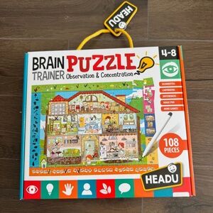 NEW Brain-Trainer Educational Puzzle & Children's Observation and Logic Developm